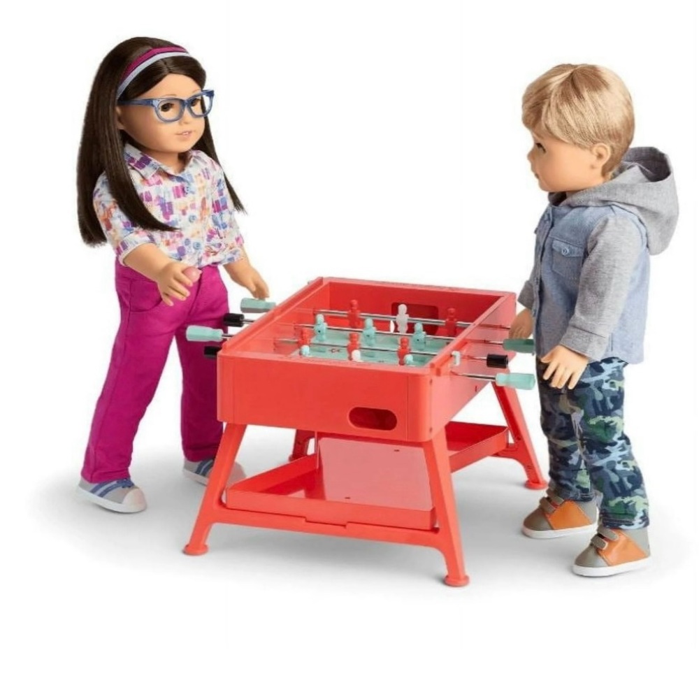 Kids Foosball Table Toy Set